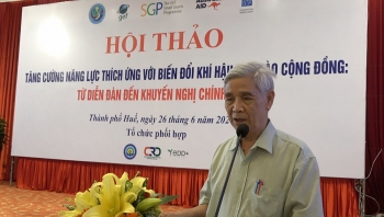 Tăng cường năng lực thích ứng với BĐKH dựa vào cộng đồng