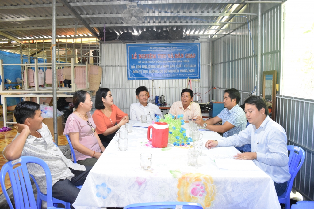 Cà Mau: Tập trung hỗ trợ phát triển khuyến công ca mau phat trien san xuat cong nghiep tieu thu cong nghiep