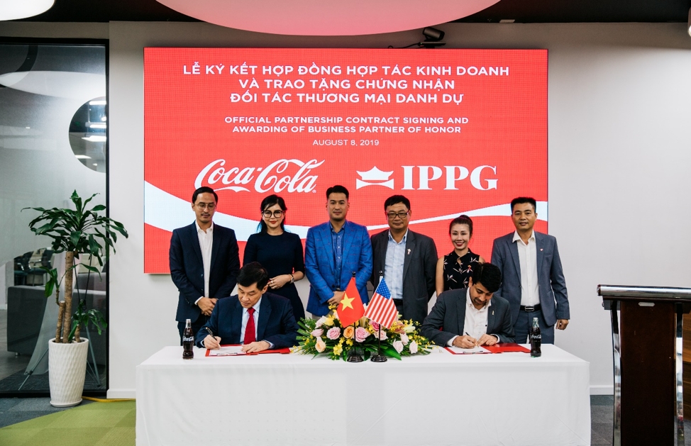 IPPG và Coca-Cola Việt Nam ký kết thỏa thuận hợp tác kinh doanh ippg va coca cola viet nam ky ket thoa thuan hop tac kinh doanh
