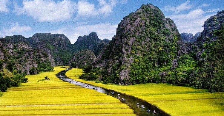 Nao lòng với phong cảnh mùa Thu tại Ninh Bình di ca ninh binh thu gon mua thu trong ky nghi le 29