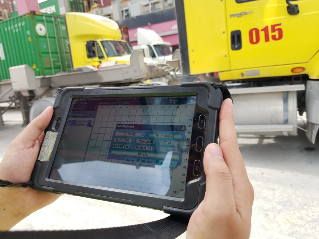 Triển khai thành công cảng container tự động đầu tiên của cả nước trien khai thanh cong cang container tu dong dau tien cua ca nuoc