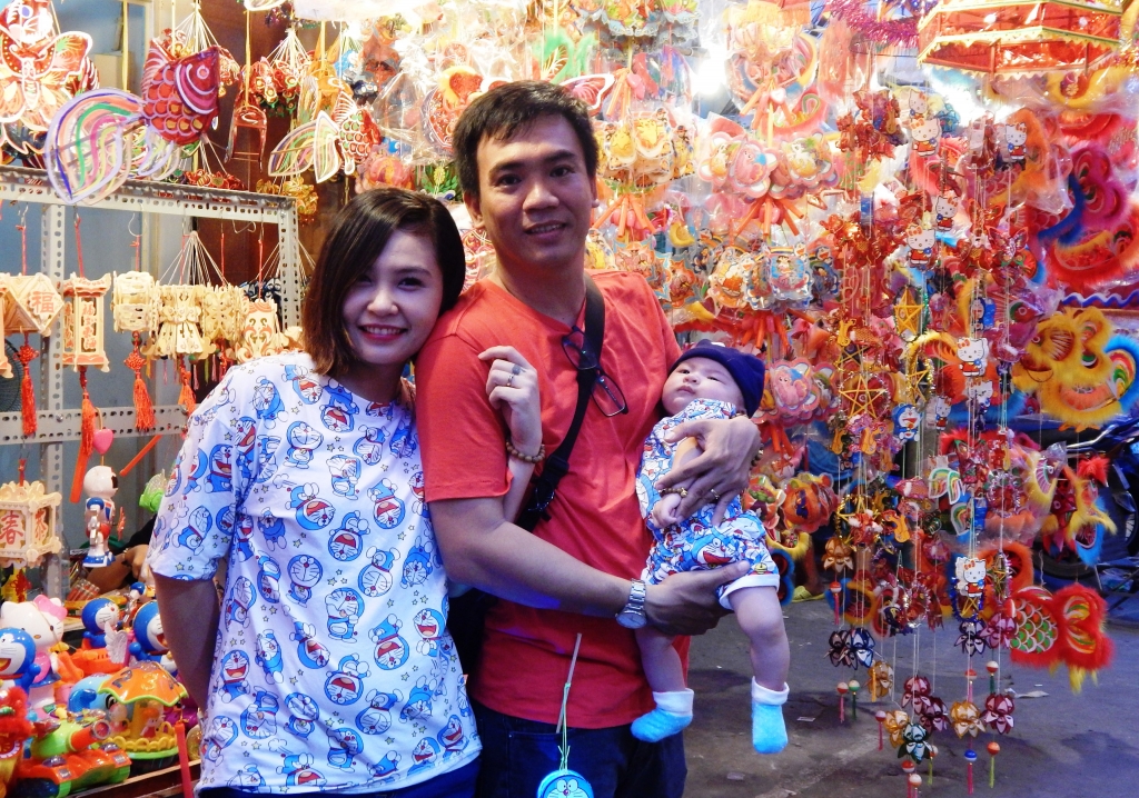 ngam pho long den lung linh giua long sai gon