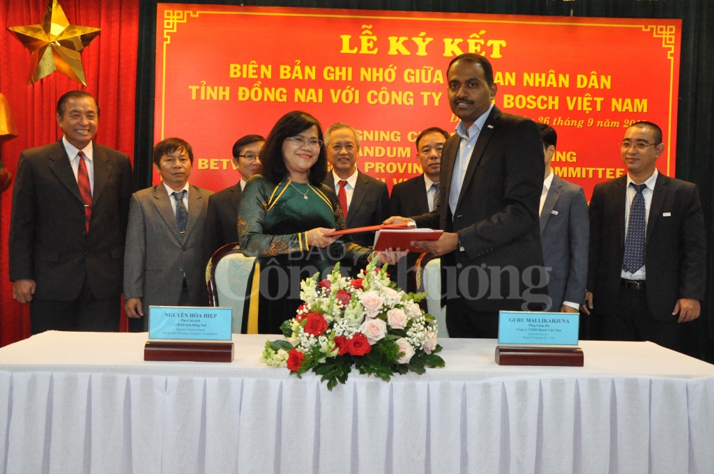 Đồng Nai và Bosch Việt Nam ký kết hợp tác đào tạo và phát triển nguồn nhân lực dong nai va bosch viet nam ky ket hop tac dao tao va phat trien nguon nhan luc