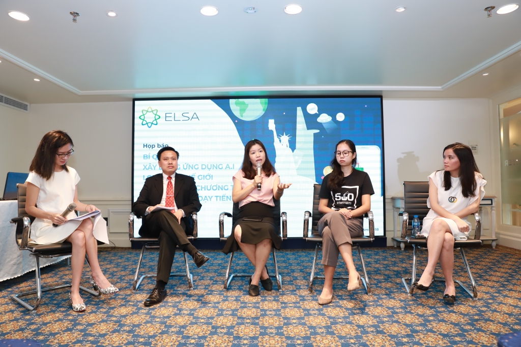 elsa phat dong chuong trinh thay co viet day tieng anh hay