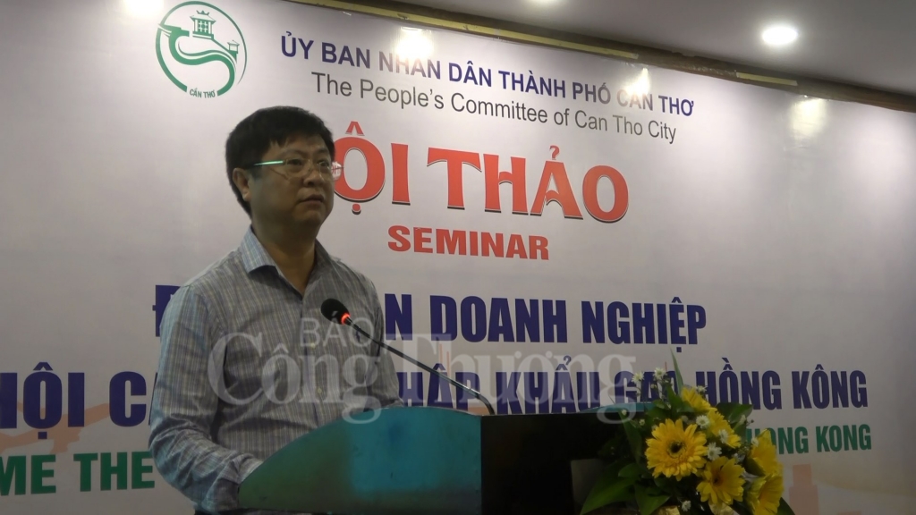 tpcan tho day manh ket noi giao thuong xuat khau gao voi hong kong