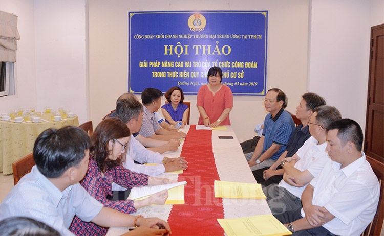 Nâng cao vai trò của Công đoàn trong thực hiện Quy chế dân chủ ở cơ sở nang cao vai tro cua cong doan trong thuc hien quy che dan chu o co so