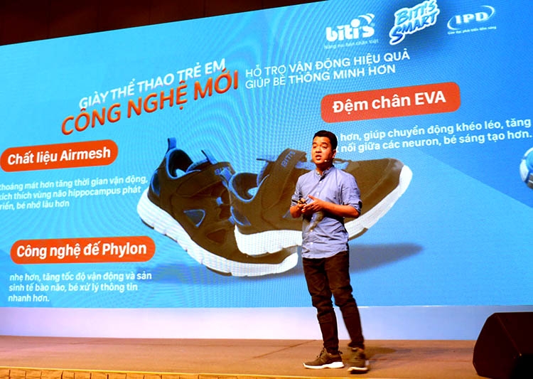 thuong hieu bitis se ra mat san pham moi giay the thao cho tre em