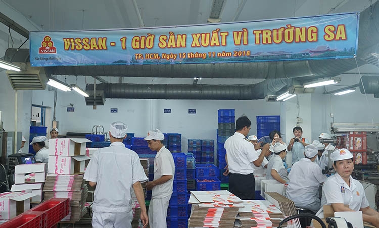 vissan mot gio san xuat vi truong sa