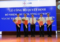 EVN bổ nhiệm các chức danh quản lý Tổng công ty Điện lực miền Nam