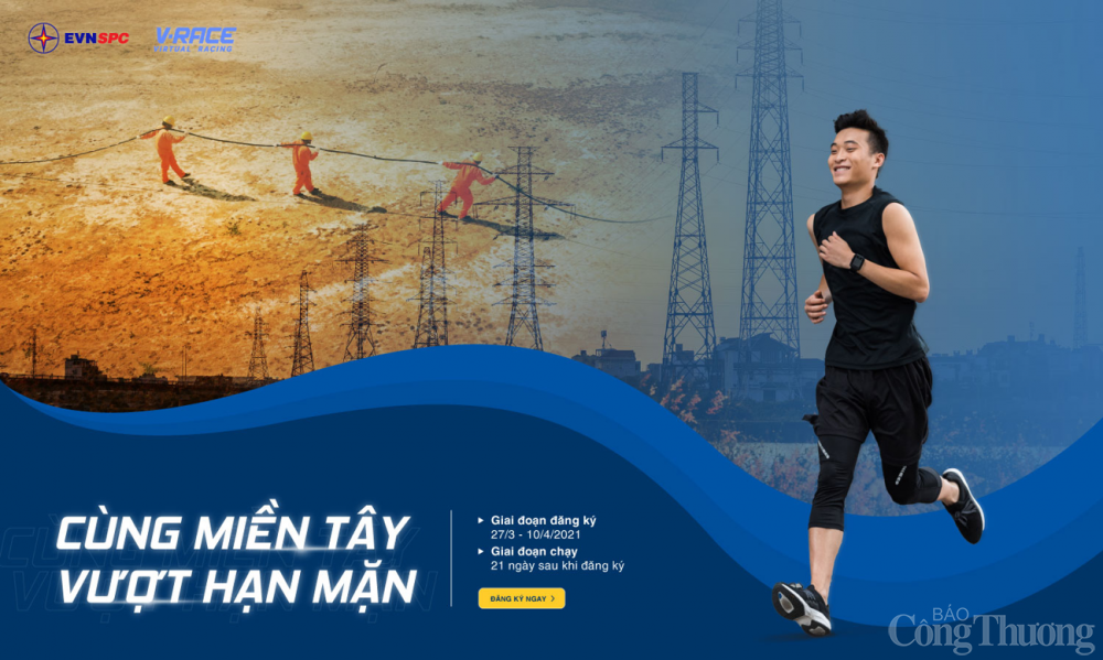 Khởi động Giải chạy ảo "Cùng miền Tây vượt hạn mặn" Khởi động Giải chạy ảo "Cùng miền Tây vượt hạn mặn"