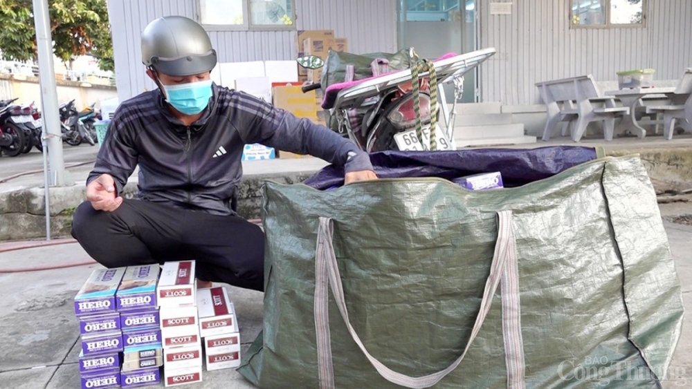 Siết chặt biên giới Tây Nam: Buôn lậu thuốc lá biến tướng Siết chặt biên giới Tây Nam: Buôn lậu thuốc lá biến tướng