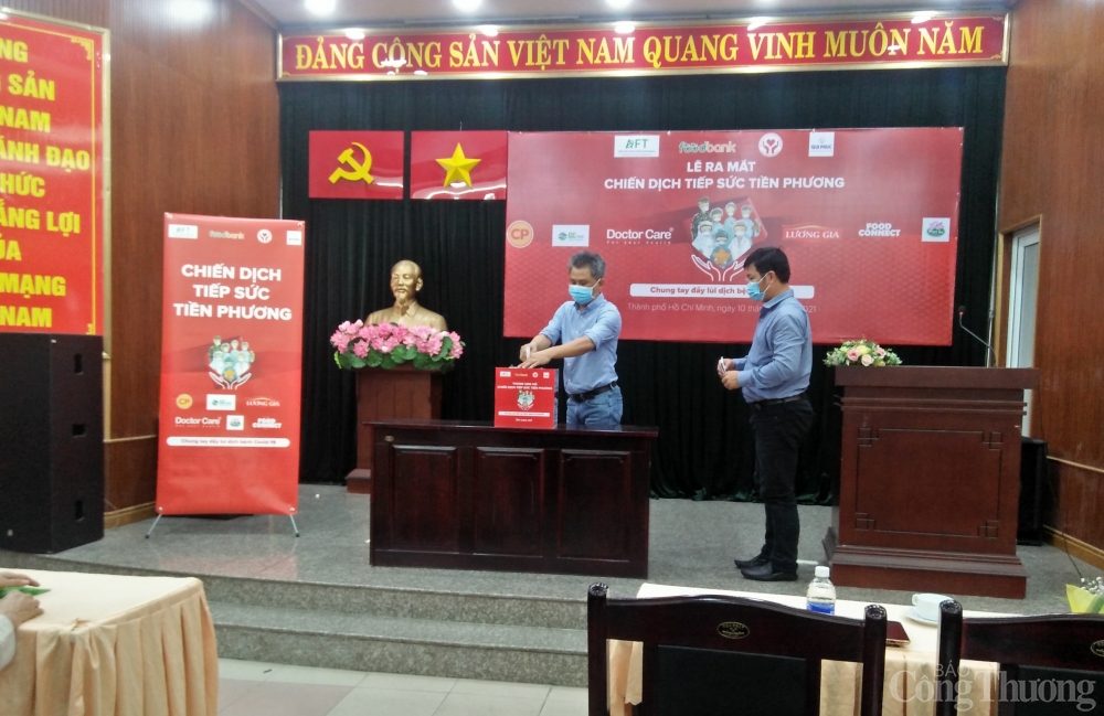 Ra mắt chiến dịch Tiếp sức tiền phương góp phần đẩy lùi dịch Covid- 19