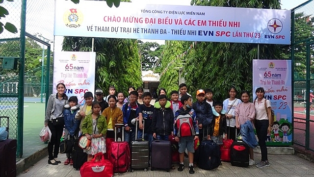 Luyến tiếc chia tay trại hè truyền thống của ngành điện lực miền Nam luyen tiec chia tay trai he truyen thong cua nganh dien luc mien nam