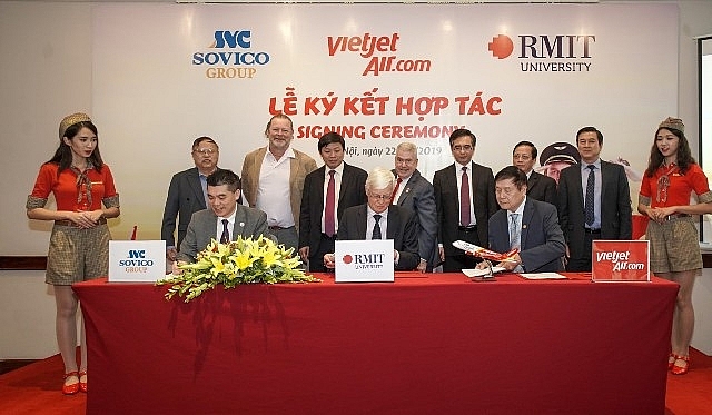 Đại học RMIT hợp tác với Sovico và Vietjet đào tạo hàng không dai hoc rmit hop tac voi sovico va vietjet dao tao hang khong