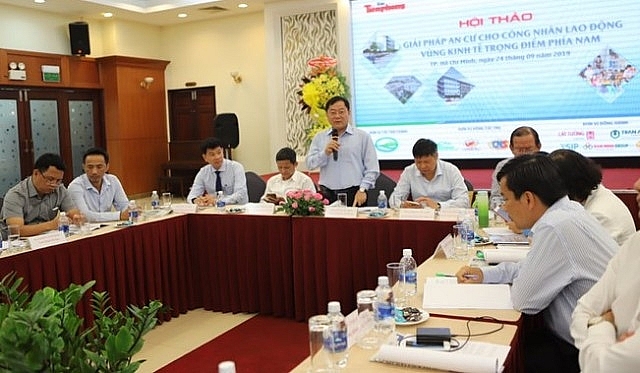 tim giai phap an cu cho nguoi lao dong