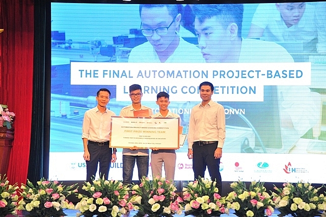 Tìm được quán quân cuộc thi Tự động hóa với phương pháp học tập dựa trên dự án tim duoc quan quan cuoc thi tu dong hoa voi phuong phap hoc tap dua tren du an