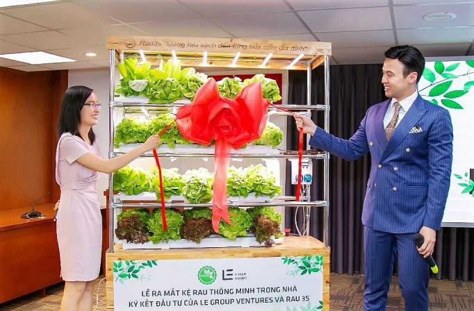 hop tac san xuat ke rau thong minh trong nha