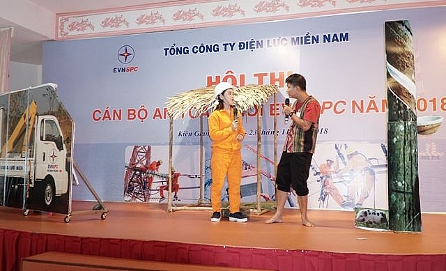 kien giang to chuc cuoc thi can bo gioi an toan dien