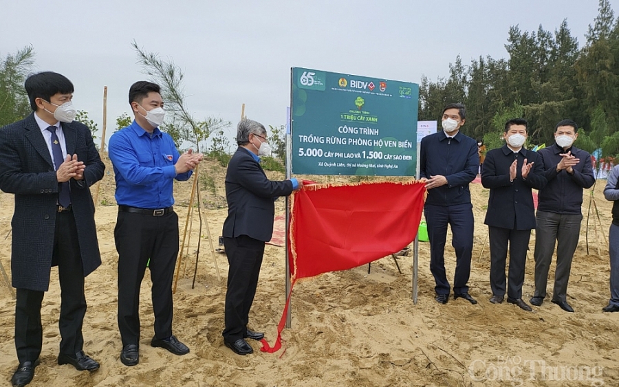 Ngân hàng BIDV khởi động chương trình trồng ‘1 triệu cây xanh’