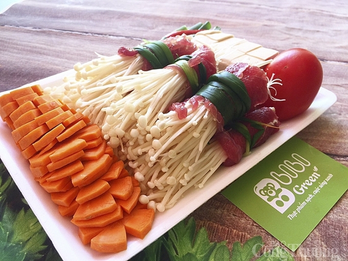 nghe an thuc pham che bien san tai cua hang sieu thi chieu long thuc khach