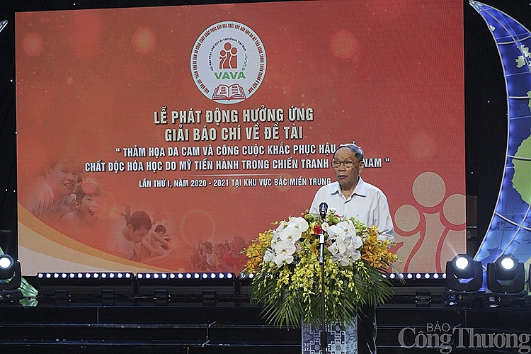 nghe an phat dong giai bao chi ve de tai tham hoa da cam khu vuc bac mien trung lan thu nhat