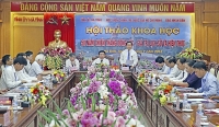 Hội thảo “50 năm chiến thắng Đồng Lộc- Giá trị lịch sử và hiện thực”
