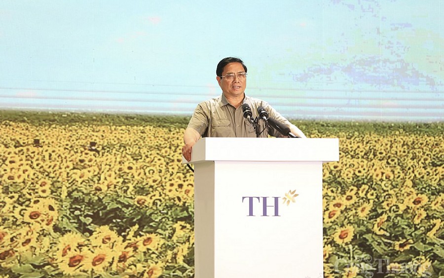 Thủ tướng Phạm Minh Chính thăm vùng sản xuất nông nghiệp công nghệ cao tại tỉnh Nghệ An Thủ tướng Phạm Minh Chính thăm vùng sản xuất nông nghiệp công nghệ cao tại tỉnh Nghệ An