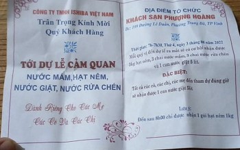 Nghệ An: Chiêu trò bán hàng “tặng quà” nhằm 