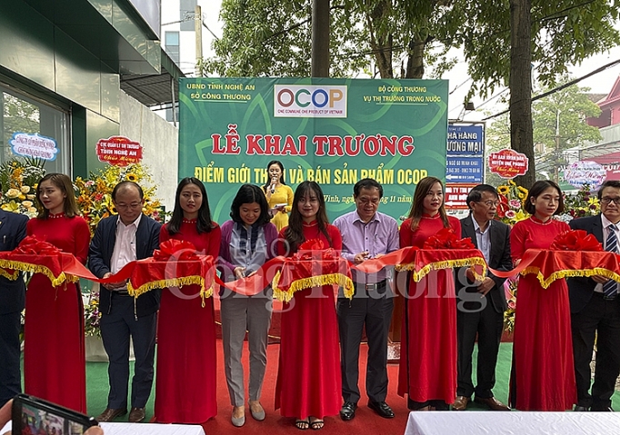 nghe an thuc day tieu thu san pham cong nghiep va lang nghe ket noi cac san pham ocop