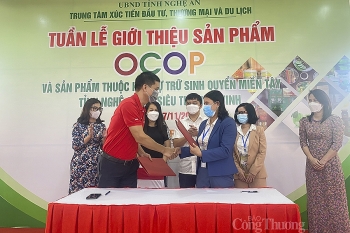 7 sản phẩm OCOP Nghệ An được đưa vào kinh doanh tại siêu thị Big C
