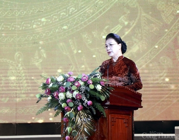 Chủ tịch Quốc hội Nguyễn Thị Kim Ngân dự lễ kỷ niệm 990 năm Danh xưng Nghệ An
