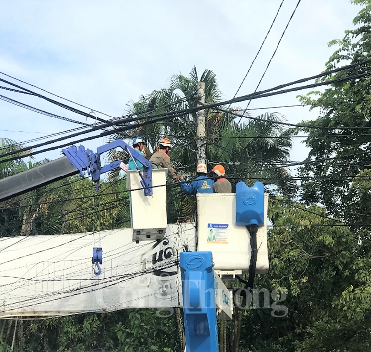 Thừa Thiên Huế đẩy mạnh chỉnh trang dây thuê bao, cáp viễn thông thua thien hue day manh chinh trang day thue bao cap vien thong