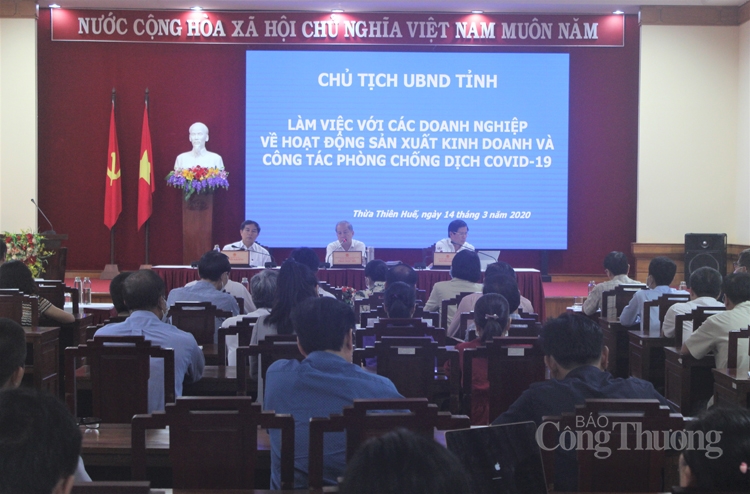Thừa Thiên Huế: Chính quyền đồng hành cùng doanh nghiệp để vượt qua khó khăn thua thien hue chinh quyen dong hanh cung doanh nghiep de vuot qua kho khan