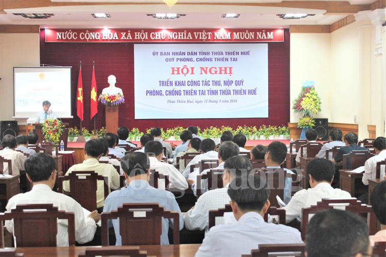 Thừa Thiên Huế thành lập Quỹ phòng, chống thiên tai thua thien hue thanh lap quy phong chong thien tai
