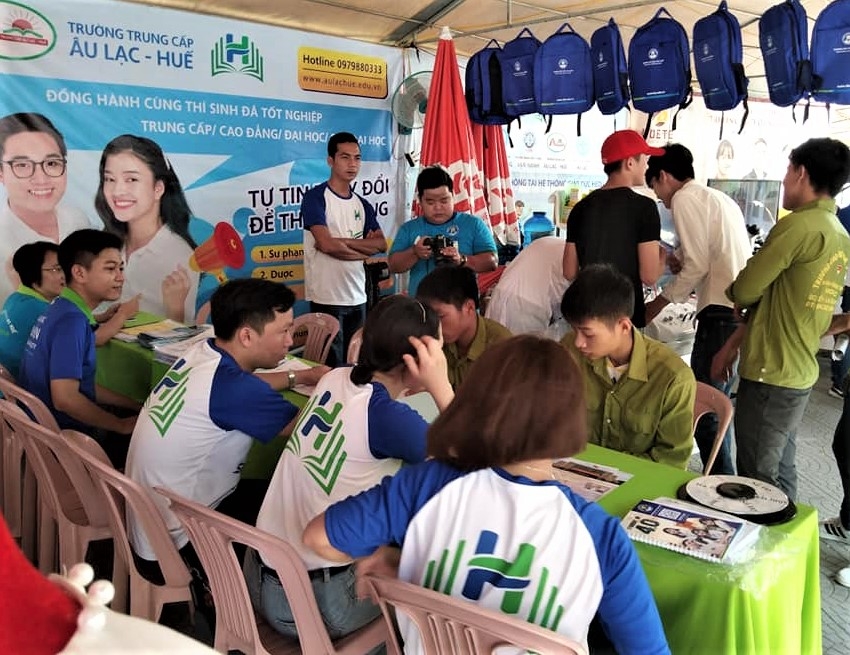 Hơn 5000 nhu cầu lao động trong ngày Hội tuyển dụng lao động tại Huế thua thien hue 62 don vi doanh nghiep tham gia tuyen sinh tuyen dung lao dong