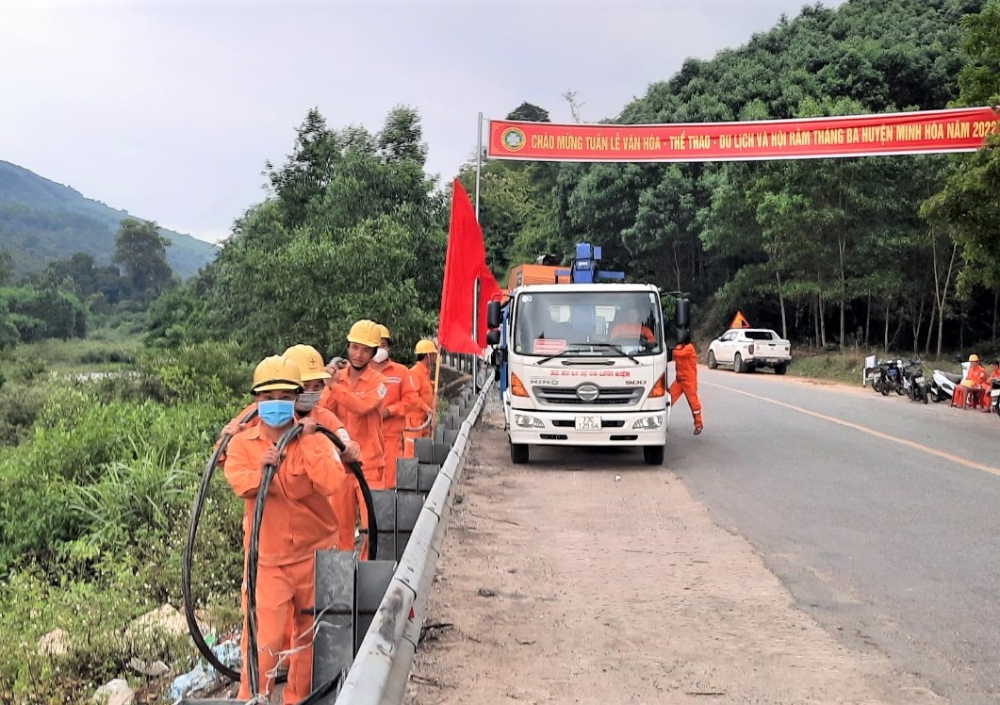 PC Quảng Bình: Đảm bảo cấp điện ổn định phục vụ Tuần lễ Văn hóa - Du lịch và Hội rằm tháng Ba tại huyện Minh Hóa