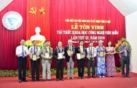 Thừa Thiên Huế: Tôn vinh 16 trí thức Khoa học và Công nghệ tiêu biểu