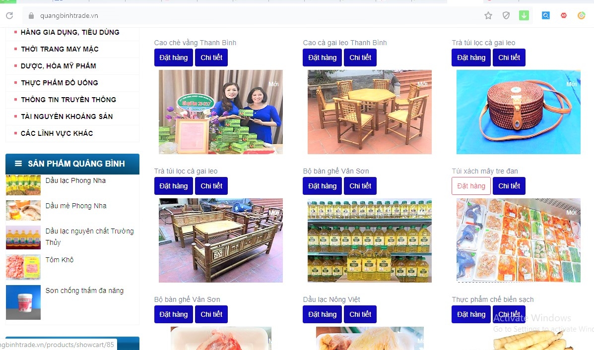 Quảng Bình: Sàn giao dịch thương mại điện tử kết nối doanh nghiệp, người tiêu dùng quang binh san giao dich thuong mai dien tu ket noi doanh nghiep nguoi tieu dung