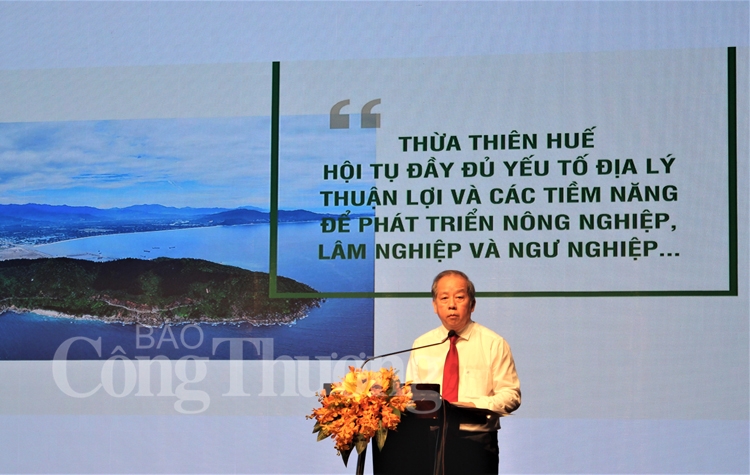thua thien hue phat trien nong nghiep theo huong ben vung van hoa va dac sac