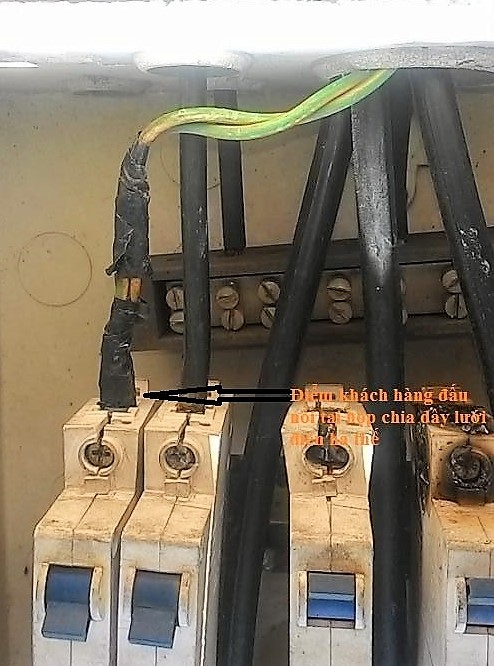 Quảng Trị một khách hàng 3 lần bị xử phạt trộm cắp điện quang tri mot khach hang 3 lan bi xu phat trom cap dien