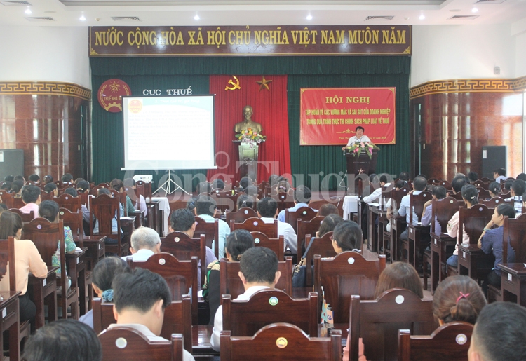 Ngành thuế Thừa Thiên Huế tháo gỡ vướng mắc nghiệp vụ cho doanh nghiệp thua thien hue hon 1000 doanh nghiep duoc thao go vuong mac va sai sot trong nghiep vu thue
