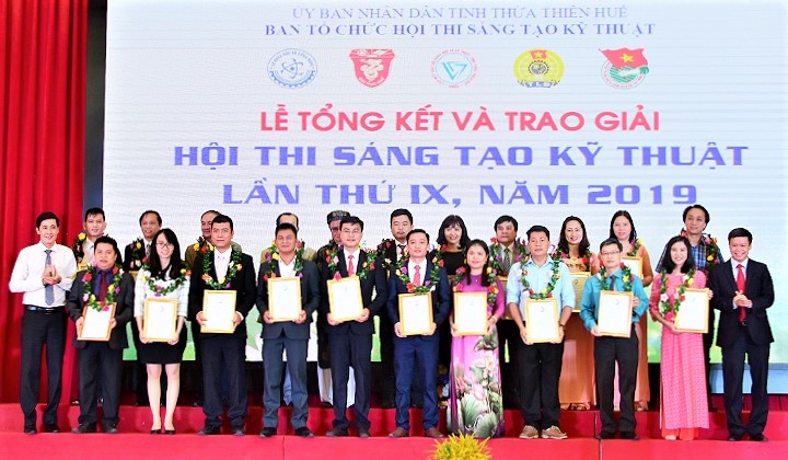 Thừa Thiên Huế: 64 giải pháp được trao giải tại Hội thi sáng tạo kỹ thuật thua thien hue 64 giai phap duoc trao giai tai hoi thi sang tao ky thuat