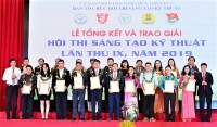 Thừa Thiên Huế: 64 giải pháp được trao giải tại Hội thi sáng tạo kỹ thuật