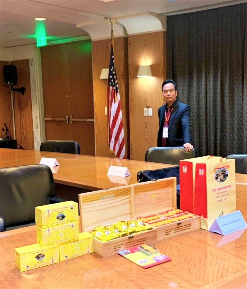 Trà Cung đình Huế - Đức Phượng: Vươn ra "biển lớn" bằng thương hiệu tra cung dinh hue duc phuong khang dinh thuong hieu de vuon ra bien lon