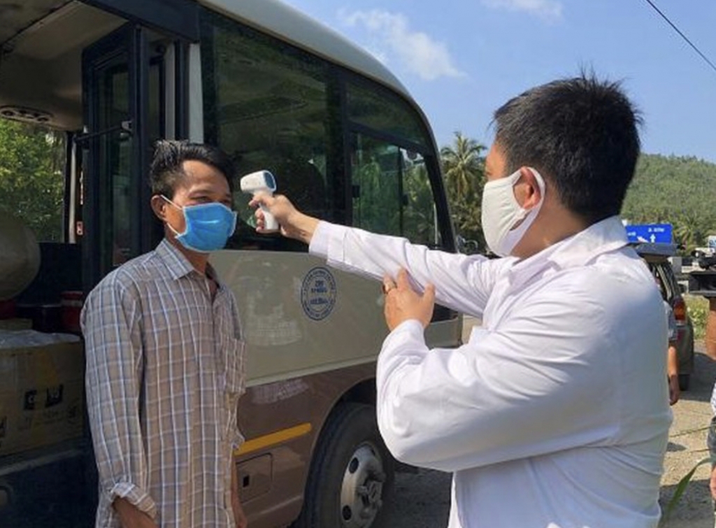 Quảng Ngãi: Lập 9 chốt kiểm tra y tế phòng chống dịch Covid-19 lây lan quang ngai lap 9 chot kiem tra y te phong chong dich covid 19 lay lan