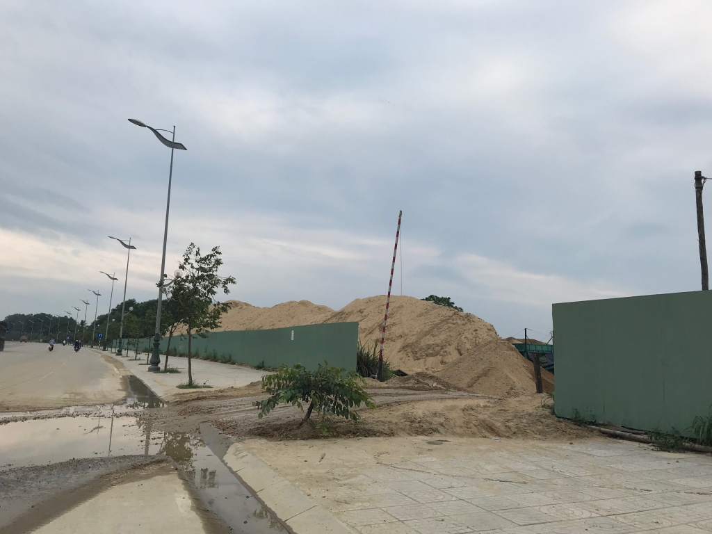 Quảng Ngãi: Cần sớm quy hoạch hệ thống bãi tập kết vật liệu xây dựng quang ngai can som quy hoach he thong bai tap ket vat lieu xay dung