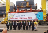 Đà Nẵng: Đón tấn hàng đầu tiên qua Cảng Đà Nẵng