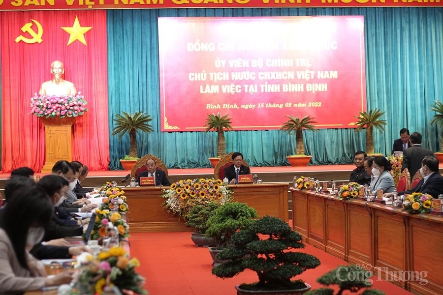 Chủ tịch nước: Bình Định cần đột phá, đi đầu trong phát triển đô thị Chủ tịch nước: Bình Định cần đột phá, đi đầu trong phát triển đô thị