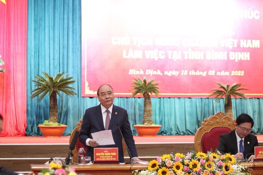 Chủ tịch nước: Bình Định cần đột phá, đi đầu trong phát triển đô thị Chủ tịch nước: Bình Định cần đột phá, đi đầu trong phát triển đô thị