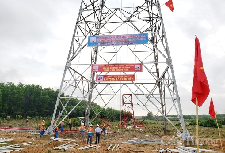 pho thu tuong trinh dinh dung kiem tra tien do thi cong cong trinh 500kv quang trach doc soi